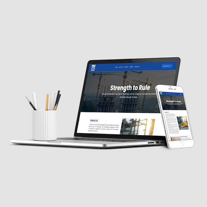 Website Mockup 7