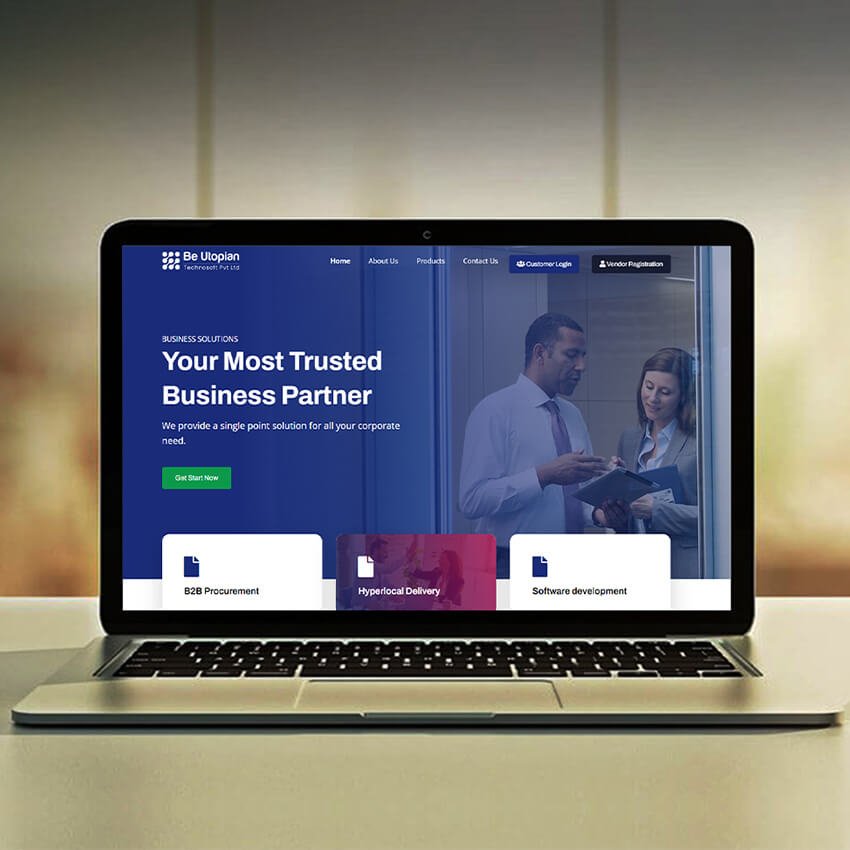Website Mockup 4