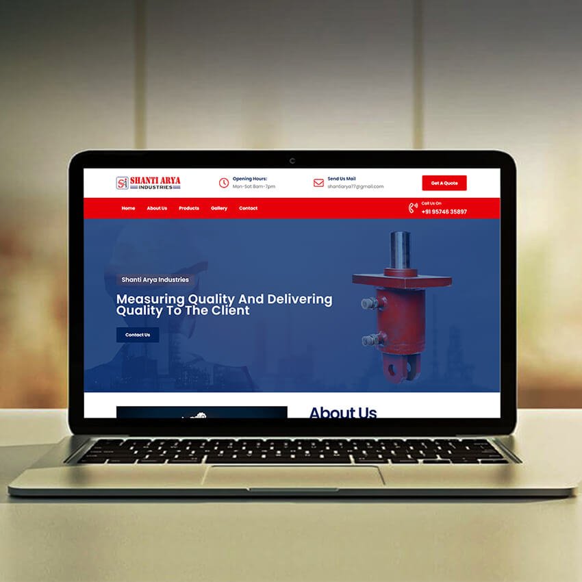 Website Mockup 5
