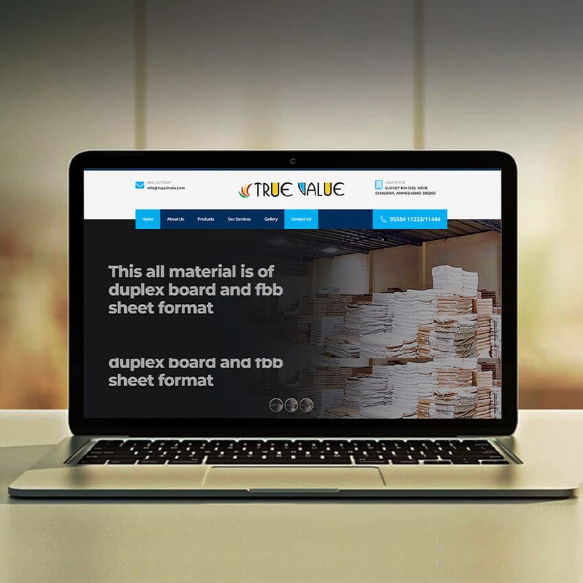 Website Mockup 7